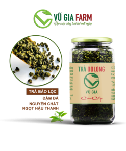 Trà Oolong Kim Tuyên Cao Cấp Nguyên Chất Bảo Lộc Vũ Gia (200g/ hũ)