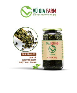 Trà Oolong Kim Tuyên Cao Cấp Nguyên Chất Bảo Lộc Vũ Gia (85g/ hũ)