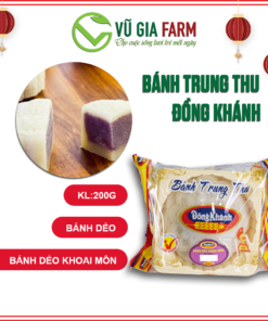 [BÁNH TRUNG THU] Bánh Dẻo Trung Thu Đồng Khánh Khoai Môn (200g) Chính Hiệu Bông Lúa Vàng